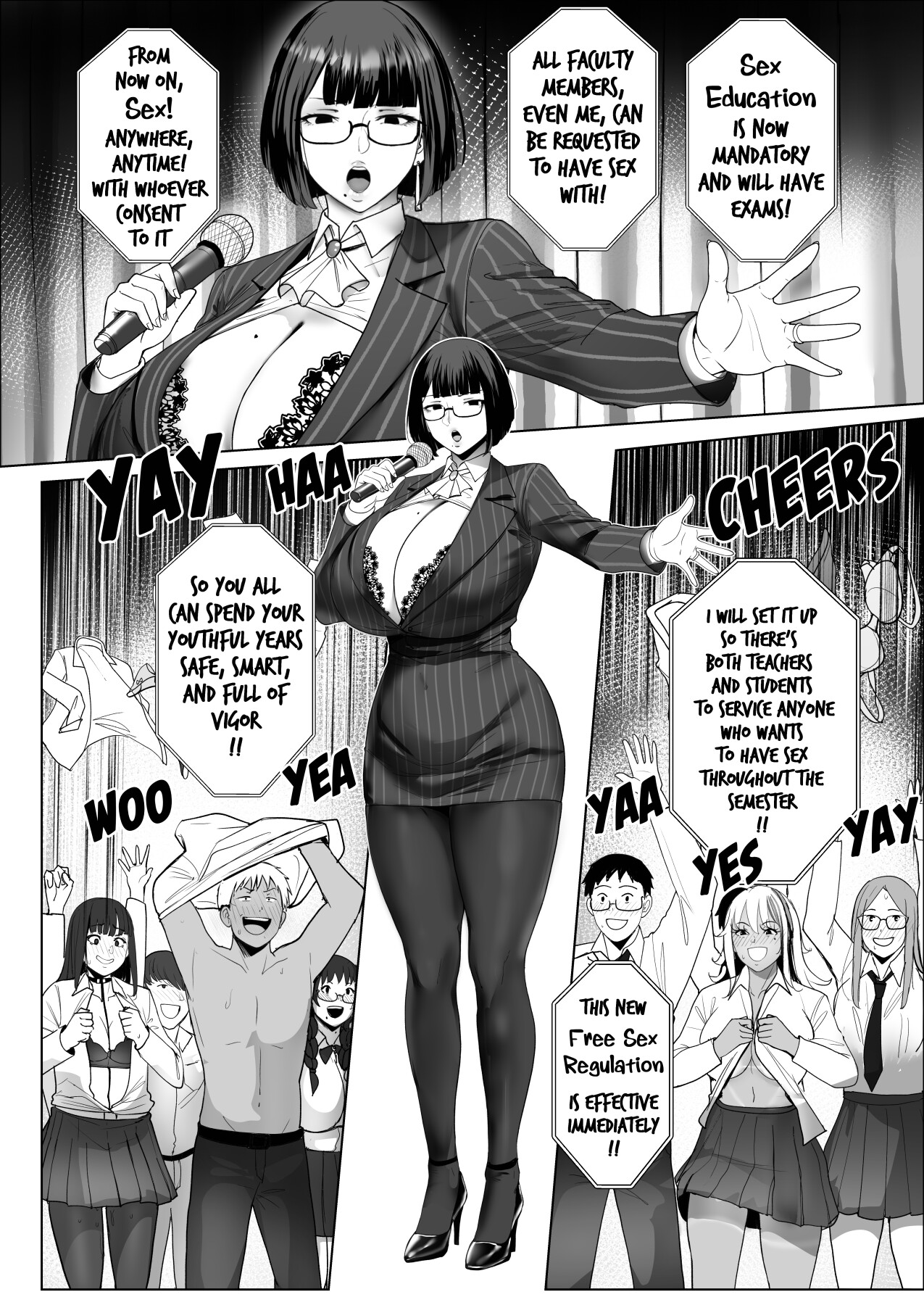 Hentai Manga Comic-Good Teachers 4-Read-54